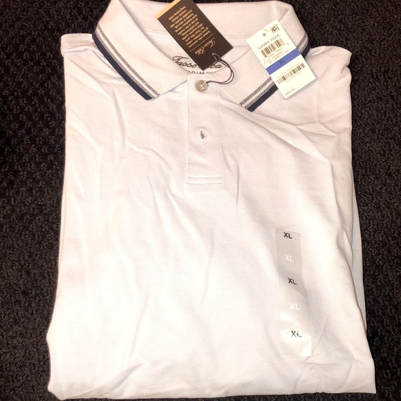 Tasso Elba Mens Cotton Polo Shirt - Picture 6 of 8